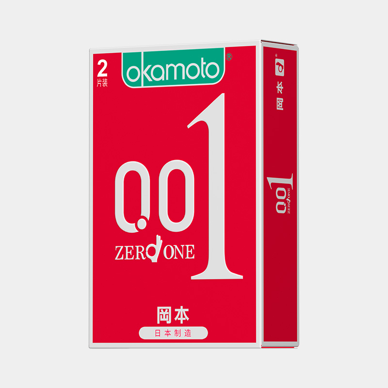 天然ラテックス 業務用コンドーム 岡本 okamoto オカモト001シリーズ2コ入×1パック