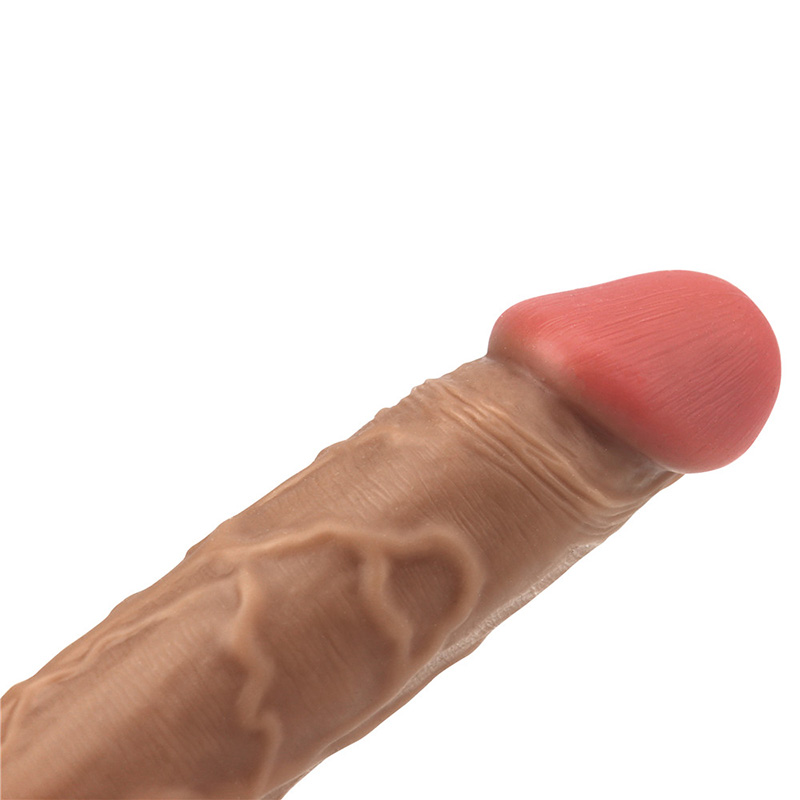 女性オナニー製品シリコンディルド肉棒 膣マッサージ强力吸盤付き